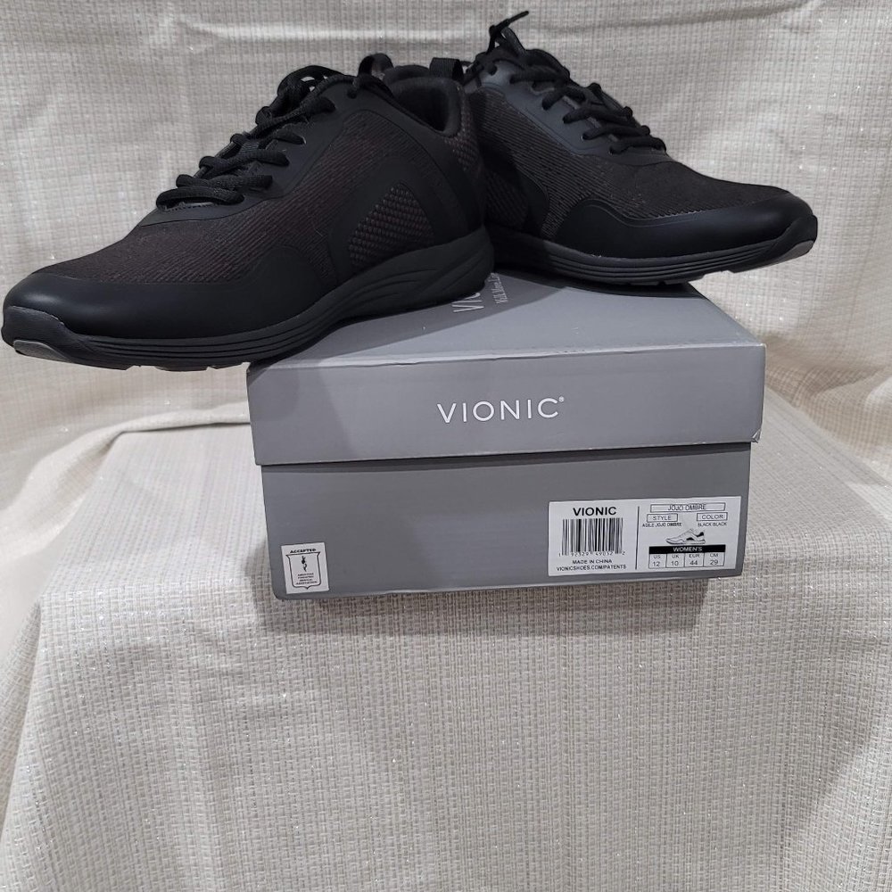 Vionic Women's Agile JoJo Comfortable Leisure Shoes- Supportive Walking Sneakers
